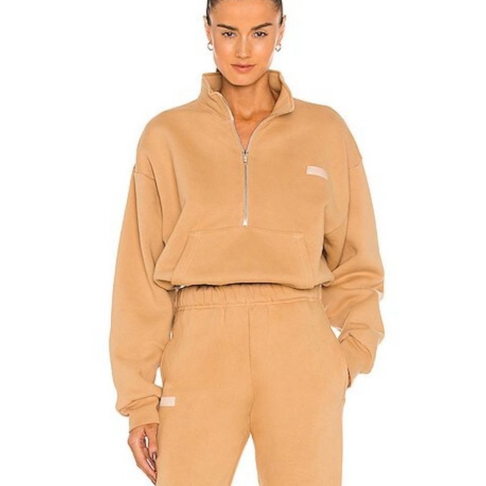 Set Active x REVOLVE Half Zip Sweatshirt in Pampas